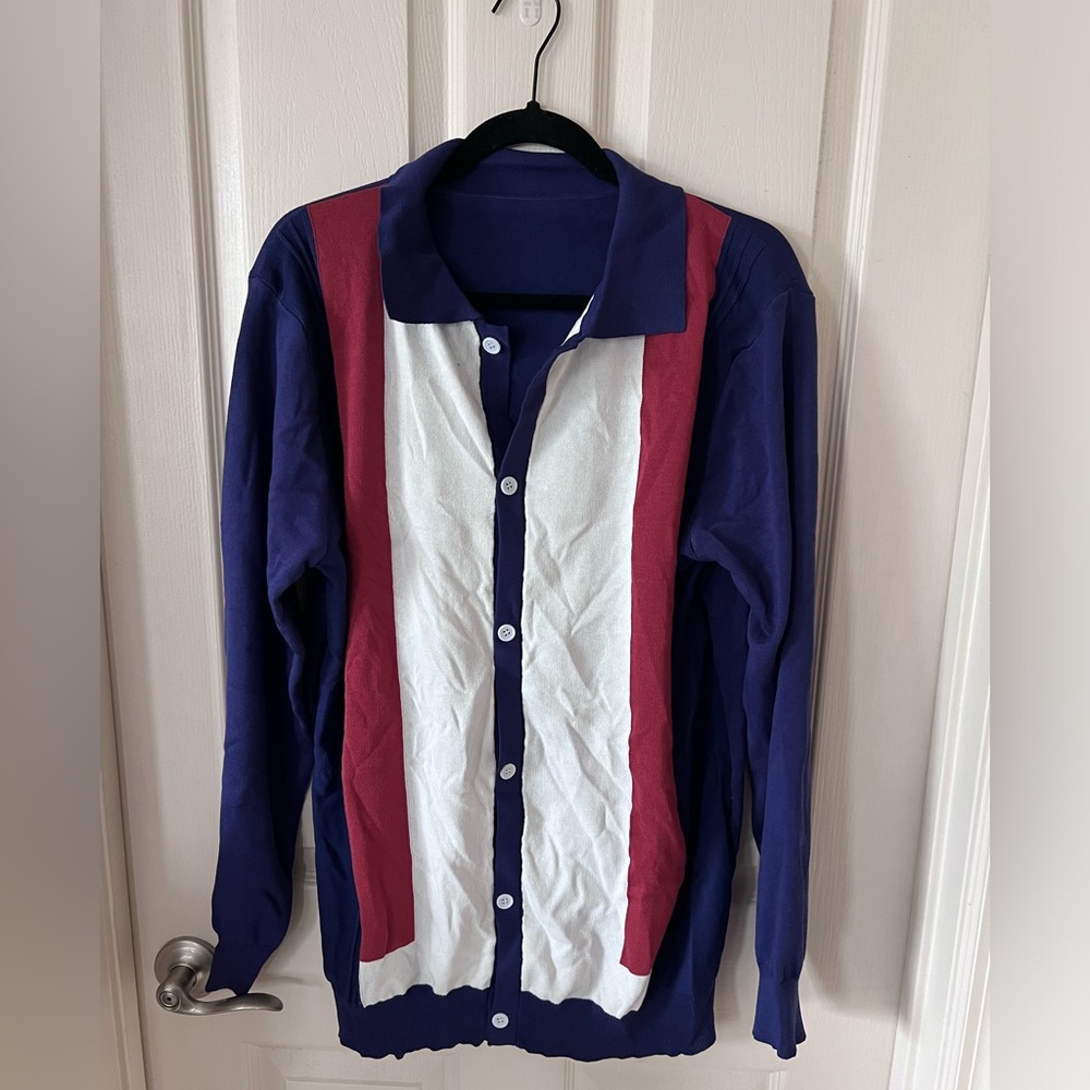 SHEIN knit polo xxl